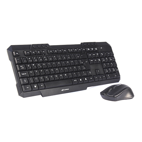 Kit Wireless Teclado Mouse C Tech K W Preto K W Bk Millenium