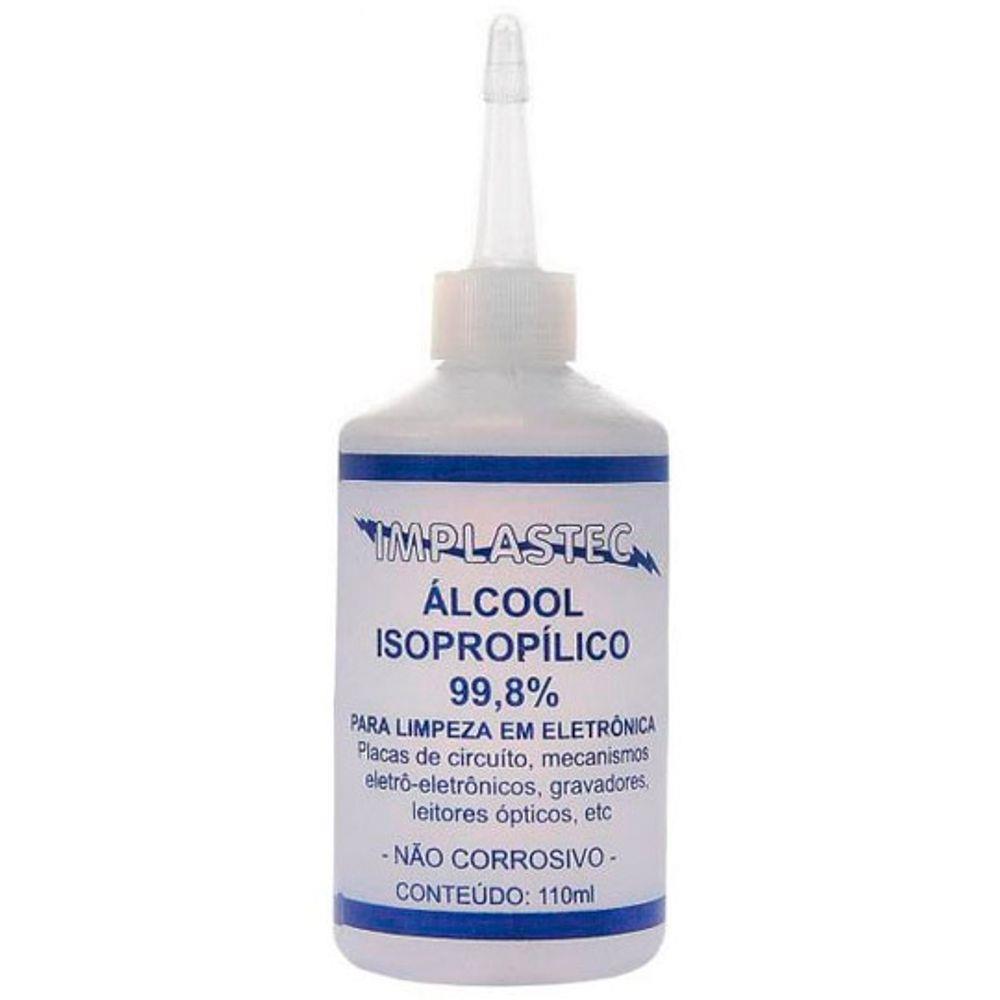 Alcool Isopropilico Ml C Bico Aplicador Implastec Millenium